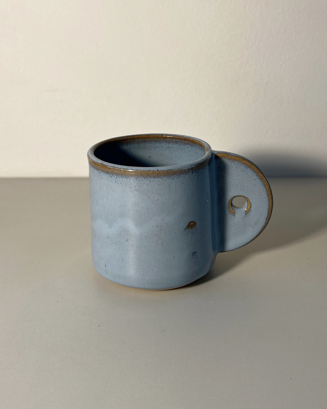 Xícara Meia Lua Azul