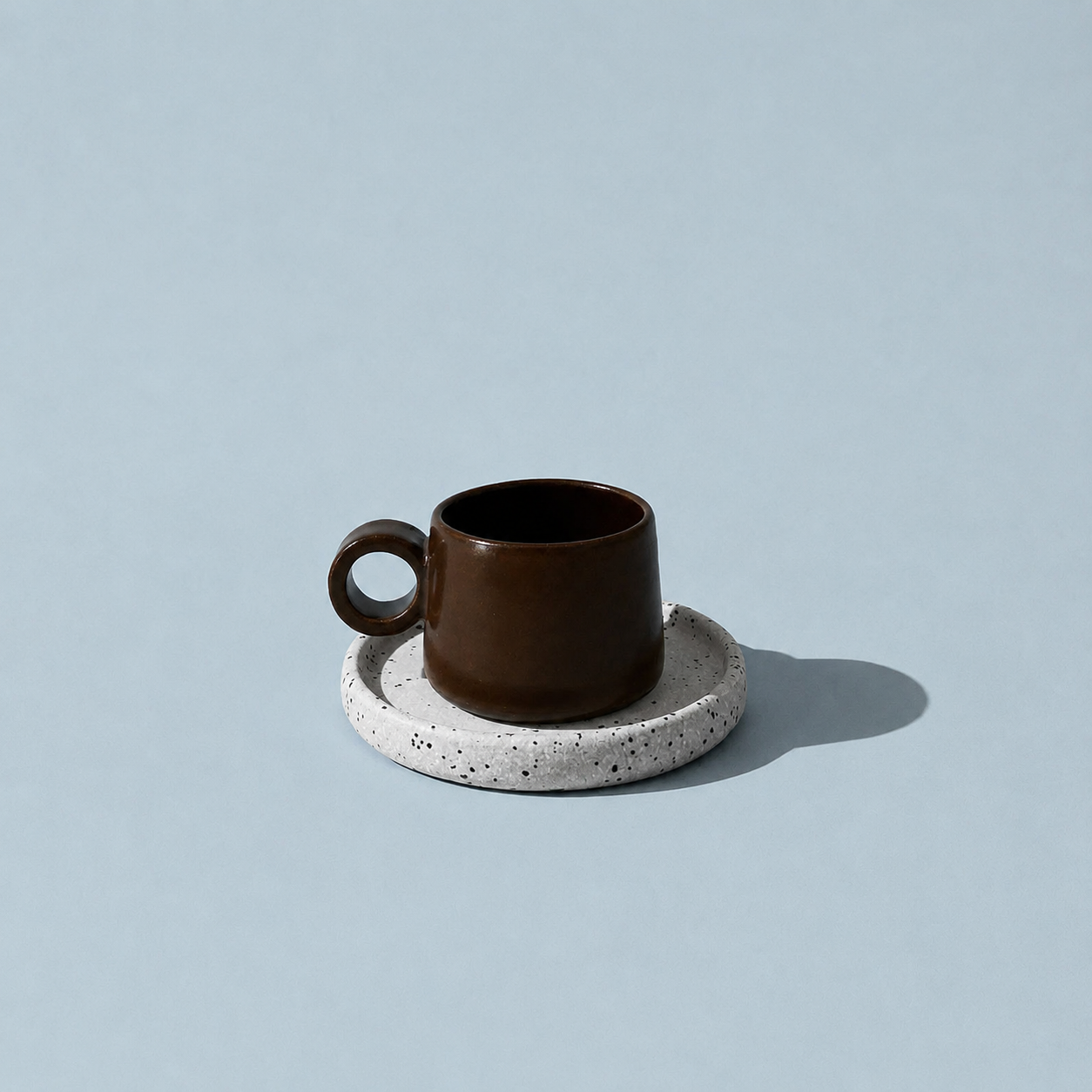 Xícara Cacau e Pires Pontos Cafezinho