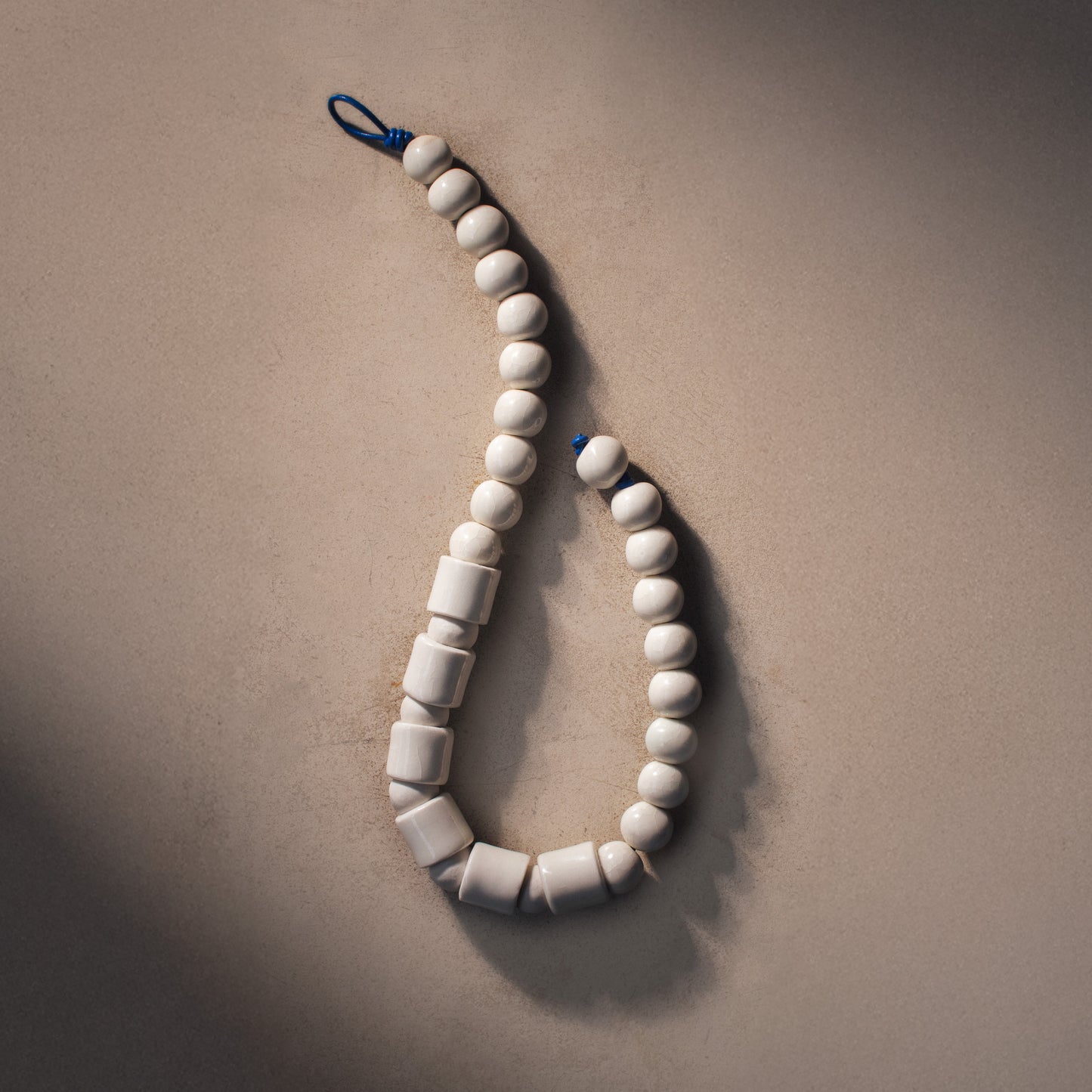 Colar Casulo Porcelana
