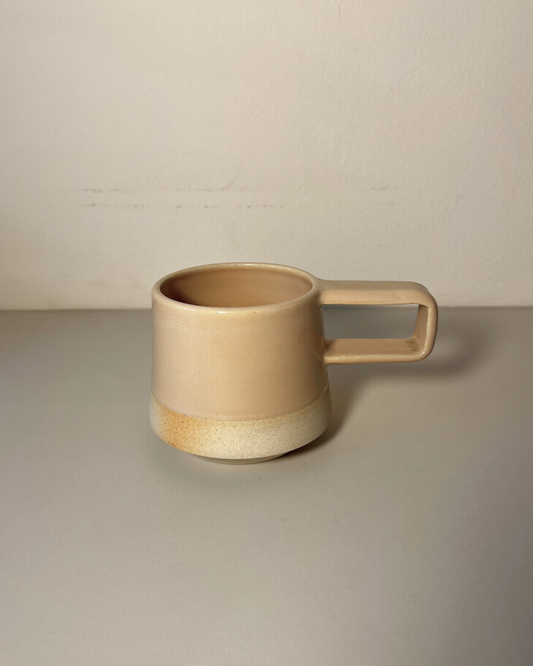 Xícara Alça quadrada Rose