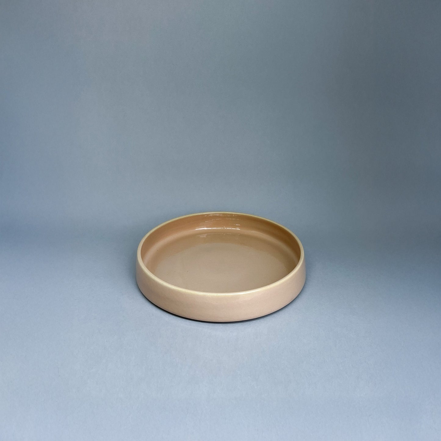 Prato sobremesa argila creme