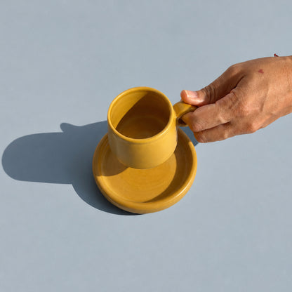 Xícara e Pires Solar Cafezinho